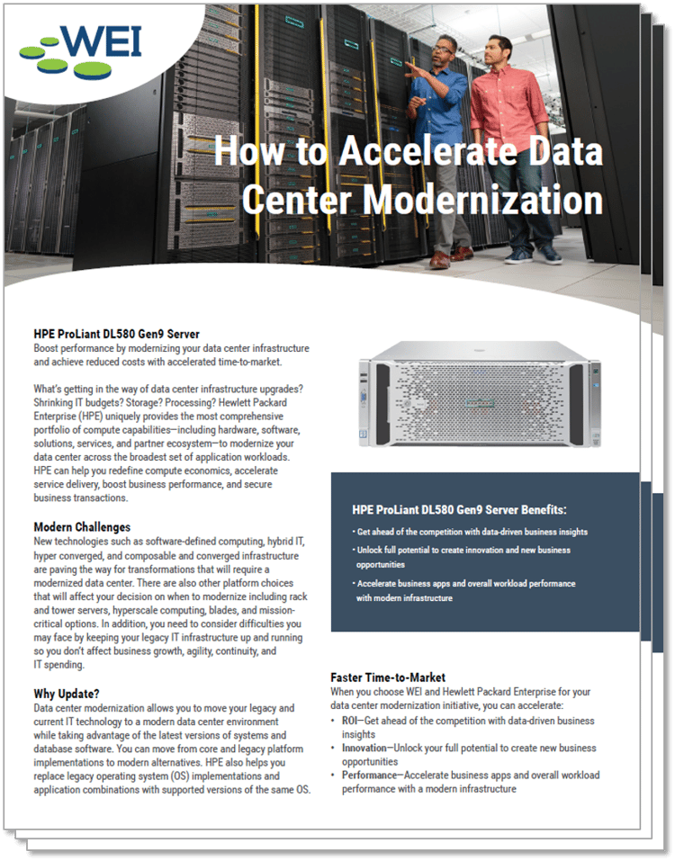 How to Accelerate Data Center Modernization